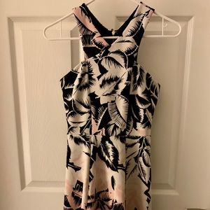 Flower multi-print EXPRESS dress